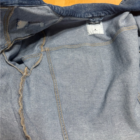 Hollister Light Blue Denim Jacket - Picture 5 of 5